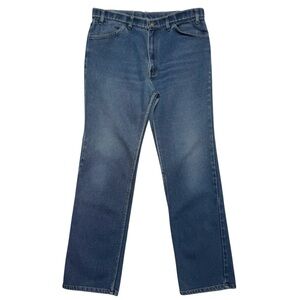 Vintage Levis Jeans Mens 38x34 With A Skosh More Room Dark Blue Tab (Fits 34x32)